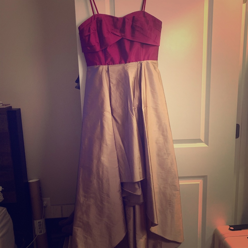 Beautiful formal two tone pink dress